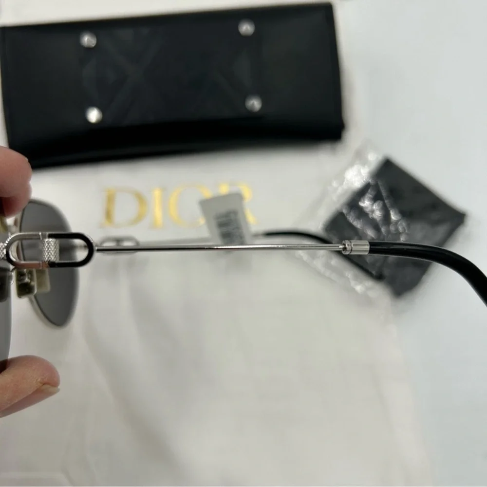 Unisex Dior CD diamond A1U sunglasses made in Italy